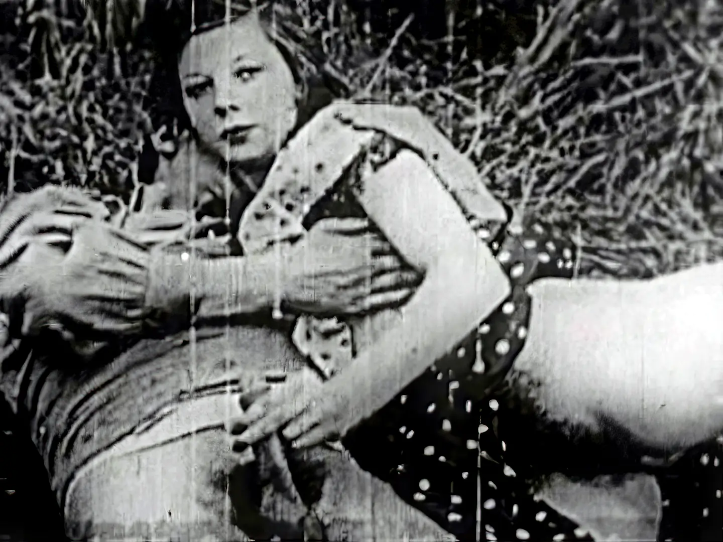 Vintage 1930 porn video Hardcore Fucking in a Green Meadow